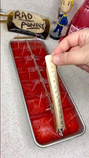 MAKING ATOMIC CHERRY ICE CUBES!