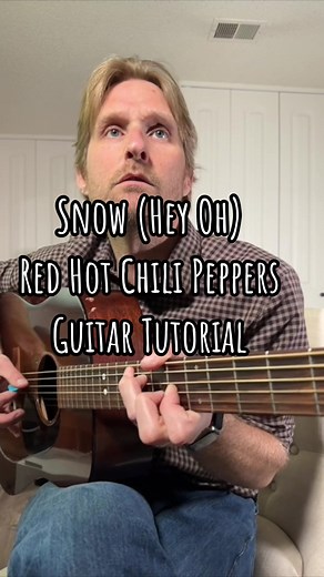 Red Hot Chili Peppers Snow Guitar Tutorial