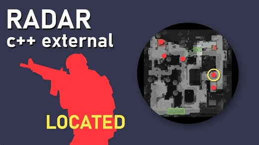 用10分钟内实现CS：GO雷达黑客。