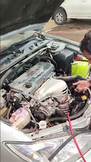 TOYOTA CAMRY 2003 COMPRESSOR AND CONDESSONOR CHANGE