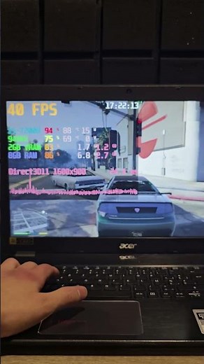GTA 5 on THIS Laptop?! 💀 940MX LOW SETTINGS