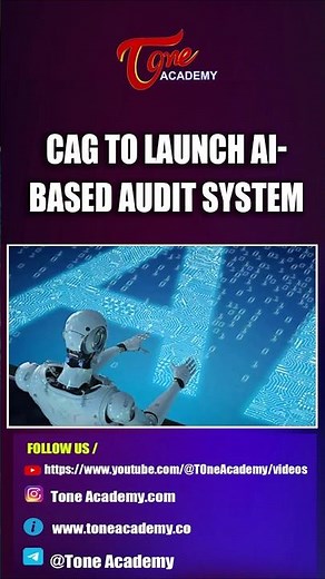 CAG Launches AI-Based Audit System | Digital Audit Revolution 2025 #shorts #gk