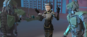 Girl vs Robots
