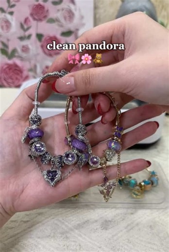 Sparkling Diamonds: Cleaning Pandora Charms