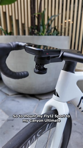 Here’s how to mount your Fly12 Sport to a Canyon Gear Groove cockpit - quick, clean, and secure. | Cycliq