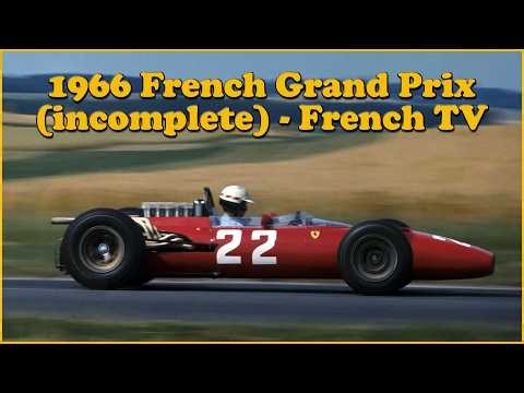 1966 French Grand Prix in Reims (incomplete) - French TV
