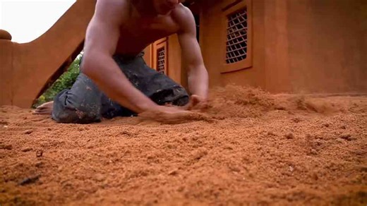 Building a Clay Dragon House - Satisfying Mud Art Transformation