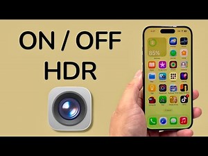 How To Turn ON / OFF HDR On iPhone