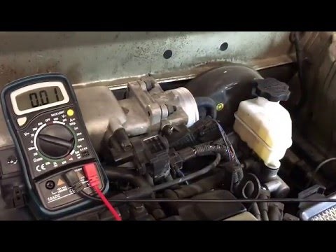Throttle Position Sensor - Quick Check - Hyundai Elantra 2001
