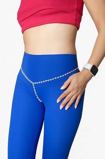 Crystal Beaded Body Chain | Handmade Non-piercing Lingerie Jewelry | Sparkling Intimate Accessory - Etsy Australia