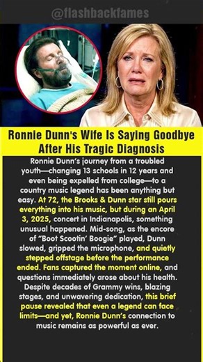💔Ronnie Dunn's Wife Is Saying Goodbye After His Tragic Diagnosis #shorts