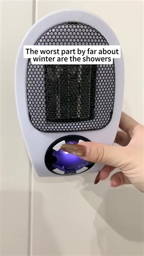 The perfect heater for a bathroom, bedroom, work cubicle, and heats up a room very quickly #spaceheater #miniheater #electricheater #heater