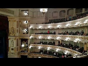 The hall of the Semper Opera - Great architecture - a wonderful experience of musical theater