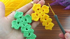 I made a great crochet keychain in the image of a cross #crochet #knitting | Knitting & Crochet World