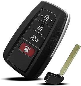 Smart Remote Control Key Fob FCC ID HYQ14FLA Fit for Toyota Highlander 2021 2022 2023, Board ID 231451-3450, 314.3MHz, 4 Button Keyless Entry Car Key for Lock/Unlock/Trunk/Panic Alarm