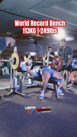 Massive World Record Bench - Lauren Rutan