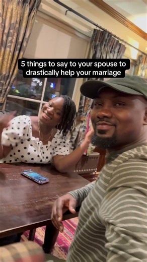 5 things to say to your spouse to drastically help your marriage