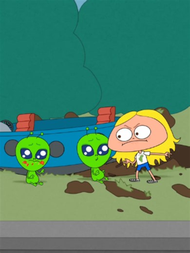 Aliens Bad at Parking — Cartoon Animation Comedy