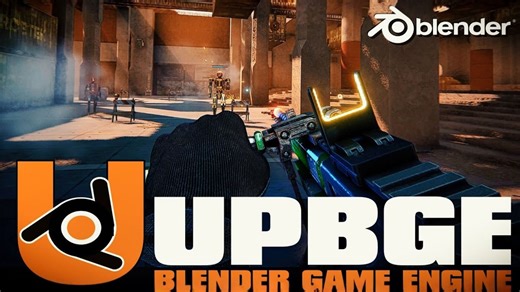 Blender 5.0中的完整游戏引擎：UPBGE 0.5正式发布！