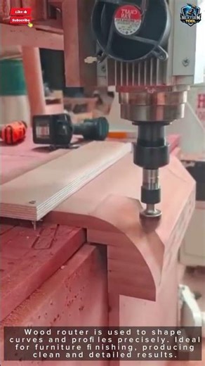 Wood Milling tool Router for Precision Curved Furniture#tool