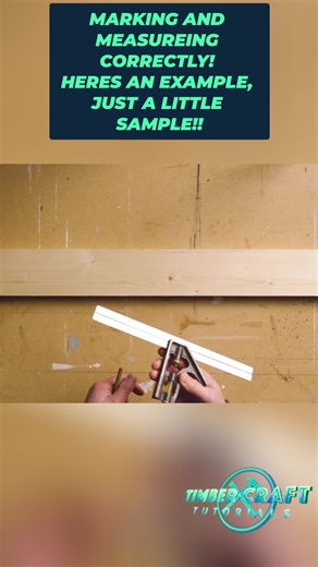 Mastering the 90-degree angle is crucial for woodworking. Learn this simple trick for perfect measurements every time! #woodworking #DIY #tools #measurement #craftsmanship
