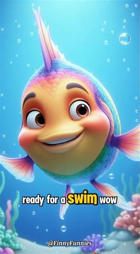 This Fish Can’t Stop Smiling! 😂🐠 #Shorts