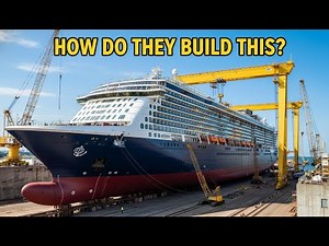 Inside the Floating City Constructing the Ultimate Mega Cruise Ship from Scratch Process