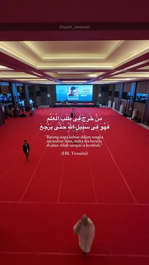 Tiada hal yang didapat ketika menuntut ilmu kecuali kebaikan ✨ ——— COMING SOON PURWOKERTO 20 OKTOBER 2024 🚠🌲🤩 antusiasme Temen-temen Purwokerto memang MasyaaAllah!!! Banyak banget yang ga kebagian tiket Sharing Time besok!! Yuk join event Sharing Time 20 Oktober bersama Ust. @Hanan Attaki ______________________________________________ Tema: HILANG untuk HEALING InsyaAllah, 📅 AHAD, 20 OKTOBER 2024 🕞 15.30-17.30 WIB 🏢 Ballroom Hotel Java Heritage, Purwokerto 💡 Fasilitas : Ilmu yang bermanfa