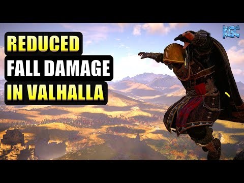 AC Valhalla - How to take reduced FALL DAMAGE