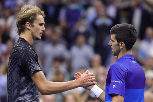 The last time Djokovic & Zverev met at a Grand Slam it was a SHOW! | US Open Tennis Championships