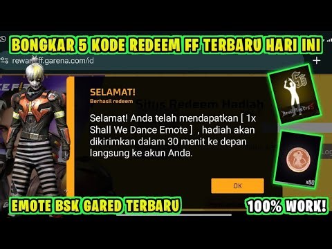 KODE REDEEM FREE FIRE TERBARU 11 MEI 2026 HARI INI‼️