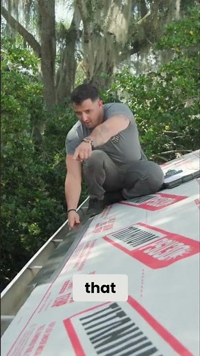Custom drip edge on metal roof