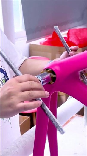 GRARO 54CM｜フレーム精密タップ加工｜Custom Build Process