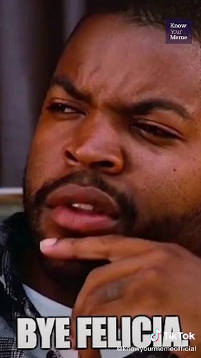 Today marks the 25th anniversary of the phrase “Bye, Felicia”, which original from the 1995 film “Friday”. #knowyourmeme #byefelicia