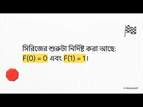 Introduction to Programming Chapter:7 Function - Recursion_Fibonacci series (in Bengali)