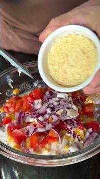 Além de ser fácil de fazer, essa receita é uma expl0sao de sabores! #receita