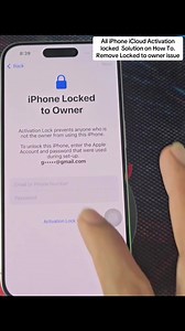 iPhone iCloud Activation Lock Removal: Locked to Owner Solution