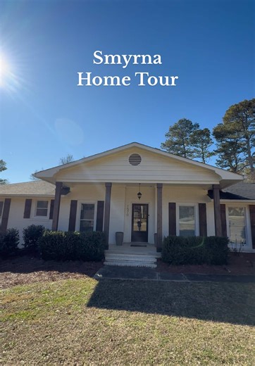 Stunning Updated Ranch Home Tour in Smyrna