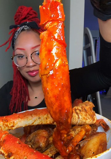 Seafood Boil with King Crab and Jumbo Shrimp