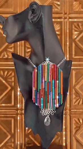 This is one of the coolest pieces I made using Artistic Wire and the Coiling Gizmo. Get 3 FREE Seed Bead Patterns when you sign up for the Jewel Loom Newsletter. https://f.mtr.cool/gtbqolsezs | JEWEL LOOM | Facebook