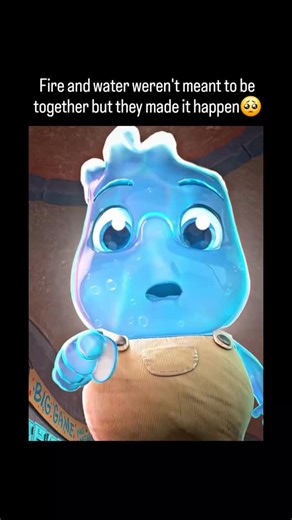 TuesdayCigarettes on Instagram: "They were meant to be. “Elemental” is a 2023 American animated fantasy film produced by Pixar Animation Studios and distributed by Walt Disney Studios Motion Pictures. It follows Ember Lumen, a fire-element woman, and Wade Ripple, a water-element man, living in Element City—a world where beings embody fire, water, earth, and air. Their unexpected encounter sparks a friendship that challenges assumptions about how fire and water interact, both literally and metaph