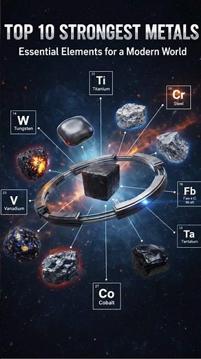 Top 10 | strongest metals | Strongest Metals #top10 #metal #engineering #top #metalstructure