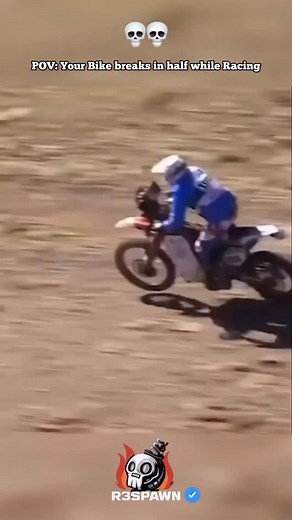 69 reactions | Dakar Rally • Horror Impact ‍☠️•¥ •¥ During the...