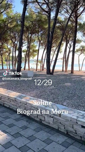 Exploring Soline in Biograd na Moru, Croatia