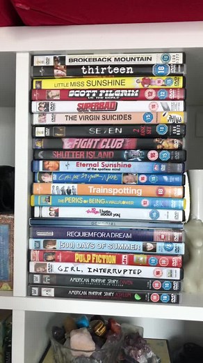 Explore Iconic DVD Collection Showcase