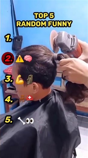 TOP 5 RANDOM FUNNY YOU CAN'T SKIP 😂 #funny