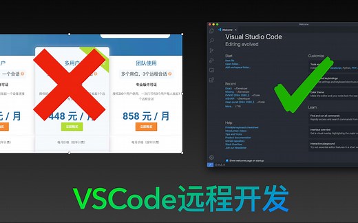 绕过TeamViewer收费，被困家中如何用学校服务器开发？VSCode远程深度学习开发指南 码农工具学DLC1