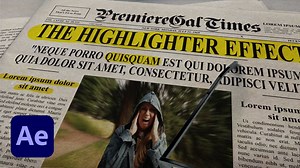 Fast and Realistic 3D Paper Highlighter Animation  in Adobe After Effects 2021 — Premiere Gal