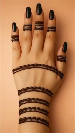 stylish mehndi design | #mehndi #easymehndidesign