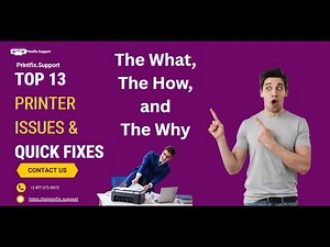 TOP 13 PRINTER ISSUES AND THEIR EASY FIXES